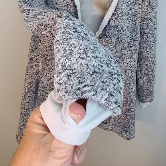 Freedom Trail by Kyodan Full Zip Jacket Detach Hood Gnarl Gray Womens L Gorpcore - Picture 6 of 15